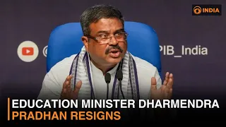 Education Minister Dharmendra Pradhan resigns & more updates | DD India Newshour | 9 PM IST