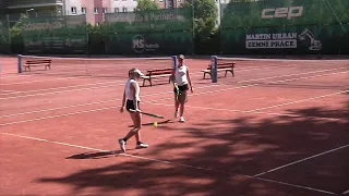 Vsetín hostil tenisový turnaj dorostenek