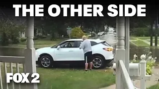 Dearborn driver gives her side after heated exchange with homeowner
