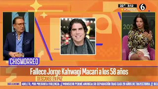 Muere Jorge Kahwagi a los 58 años | El Chismorreo