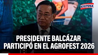 🔴🔵 President José Balcázar participated in the signing of an agreement to support the agricultura...
