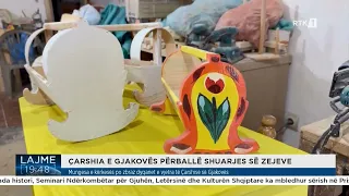Mungesa e kërkesës po zbraz dyqanet e vjetra të Çarshisë së Gjakovës