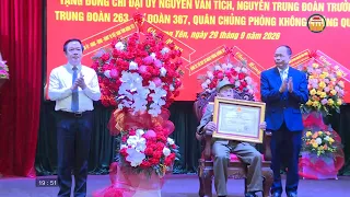 Trao tặng danh hiệu Anh hùng lực lượng vũ trang nhân dân