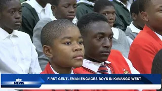 FIRST GENTLEMAN URGES BOYS TO EMBRACE EDUCATION - nbc