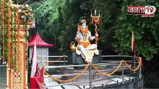 Dehradun में भारी बारिश के कारण तमसा नदी का जलस्तर बढ़ा, टपकेश्वर महादेव मंदिर परिसर जलमग्न