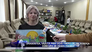 Love, seen through the eyes of young people from Soroca, award-winning drawing contest