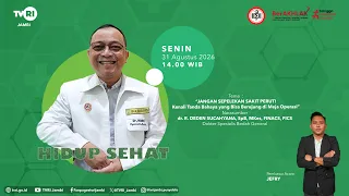 LIVING HEALTHY (August 31, 2026 Edition) | Don't Underestimate a Stomachache#TVRIJambi#NationUnif...