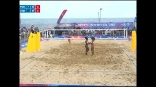Cienfuegos native in Central American and Caribbean beach volleyball