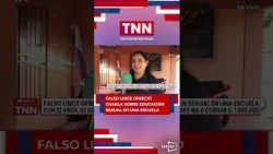 🟥 #Areguá | Fake police officer gives sex education talk at a school.