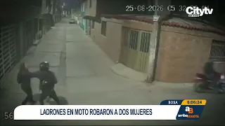 Atraco a mano armada contra dos mujeres en Bosa quedó registrado en video | CityTv