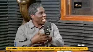 Kòdonatè pati politik "Orange Vert AMEN" lan felisite akò gouvènman an siyen ak aktè politik yo.