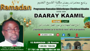 DUNDAL KOOR J10 L'insertion des diplômés sur le marché du travail