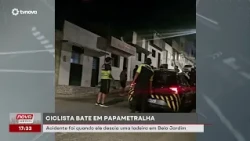 Cyclist crashes into wall while going down hill in Belo Jardim | #NewGeneral