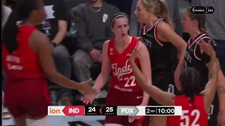CAITLIN CLARK AT THE BUZZER‼️ SIMPLY UNSTOPPABLE 🔥 | WNBA on ESPN