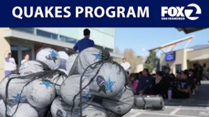 SJ Earthquakes launch program to teach soccer fundamentals to Bay Area kids | KTVU