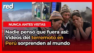 EARTHQUAKE IN PERU: intense footage of the 7.2 magnitude quake triggers regional alerts