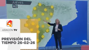 Previsión del tiempo para el jueves 26 de febrero de 2026