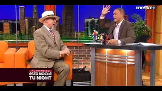 El Pible acting up on "Esta Noche Tu Nigth"