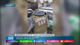 OS-9 O’Higgins arrests perpetrator of armed robbery in Graneros