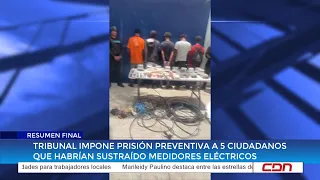Court imposes pretrial detention on 5 citizens accused of stealing electrical meters