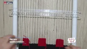 Elif Yağar Aslan ile 3 2 1 Sanat | Mini Kilim Dokuma