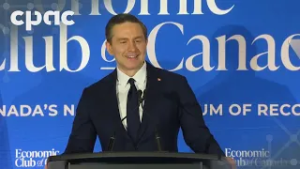 Conservative Leader Pierre Poilievre speaks on Canada-U.S. relations in Toronto – February 26, 2026