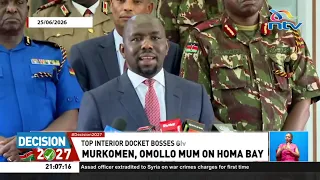 President Ruto, CS Murkomen and PS Omollo face tough questions over the chaos in Homa Bay