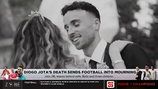 Diogo Jota's death sends football into mouring | SportsMax Zone