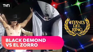 Black Demond's First Fight Against El Zorro | Titanes del Ring