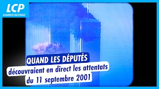 When Members of Parliament Discovered the September 11, 2001 Attacks Live