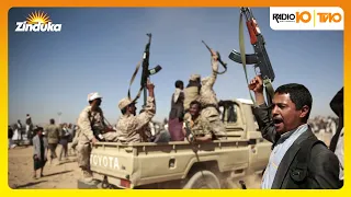 SAUDI ARABIA YIGAMBYE GUHANURA DRONE Y'AWAHOUTHI
