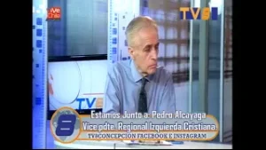 Entrevista en las Noticias a Pedro Alcayaga Vicepdte  Regional Partido Izquierda Cristiana 19 08 202