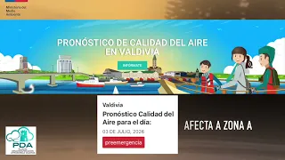 PRONÓSTICO CALIDAD DEL AIRE VALDIVIA