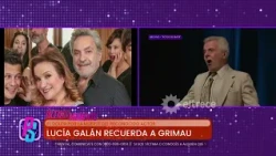 "I'M IN SHOCK": Lucía Galán's grief over the death of Antonio Grimau at 82