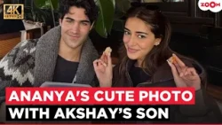 Ananya Panday's RARE photo with Akshay Kumar's son Aarav Bhatia from London vacation goes VIRAL