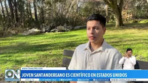 Joven santandereano revoluciona la ciencia en Estados Unidos buscando los antibióticos del futuro
