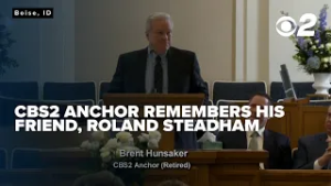 Former CBS2 Anchor pays tribute to his friend, Roland Steadham