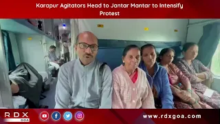 Karapur Agitators Head to Jantar Mantar to Intensify Protest
