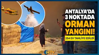 Son Dakika: Antalya'da Alevlerle 18 Saatlik Mücadele! Yangın Çemberi Giderek Büyüyor | NTV