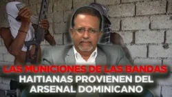 How did DOMINICAN ARMY AND POLICE ammunition end up in Haiti?