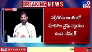 CM Revanth Reddy Key Comments : నాతో పాటు అనేక మంది వర్గీకరణ అమలుకు కృషి చేశారు - TV9
