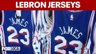 LeBron James jerseys prompt shopping frenzy for Philadelphia 76ers fans