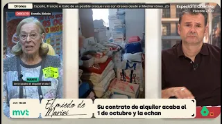 Mariví ante un desahucio inminente: "Donde vaya yo irán mis cosas" - Más Vale Tarde