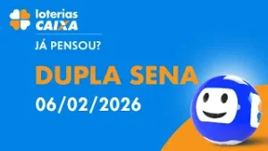 Resultado da Dupla Sena - Concurso nº 2922 - 06/02/2026