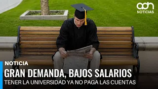 Be careful about graduating with a degree in an oversaturated job market