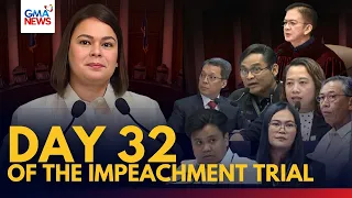 FULL - Day 32 of VP Sara Duterte impeachment trial (October 1, 2026) | GMA News