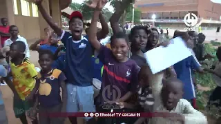 🎥🇩🇿 شاهد.. فرحة الأطفال في النيجر عند رؤية مولودية الجزائر 🟢🔴