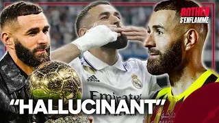 "His career stats are mind-blowing," insists Rothen on Benzema