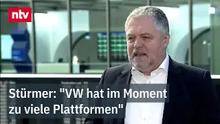 Volkswagen sales are falling, pressure is mounting. Automotive expert Stürmer provides context | ntv