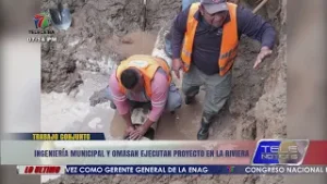 Ingeniería municipal de La Ceiba y OMASAN ejecutan proyecto en colonia La Riviera